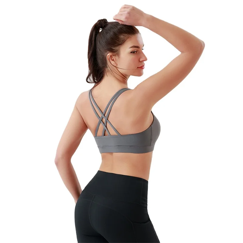 

High Quality Sports Bra Fitness Training Activewear Tops Women Yoga Bra Top