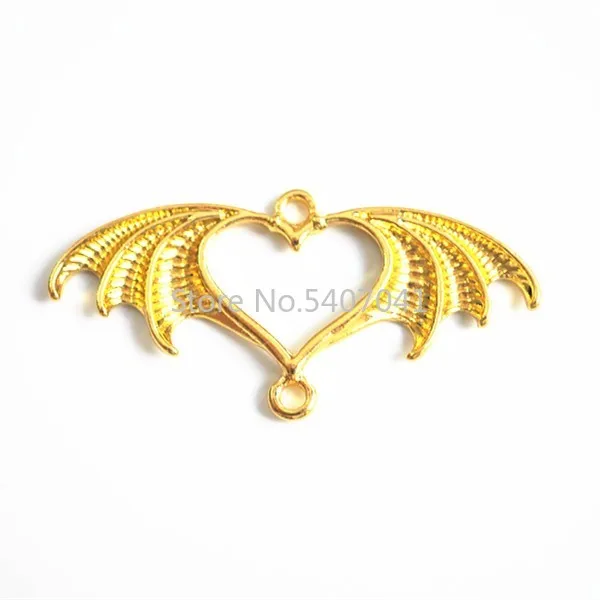 5 шт./лот металлическая рамка с крыльями ангела подвесная подвеской установка