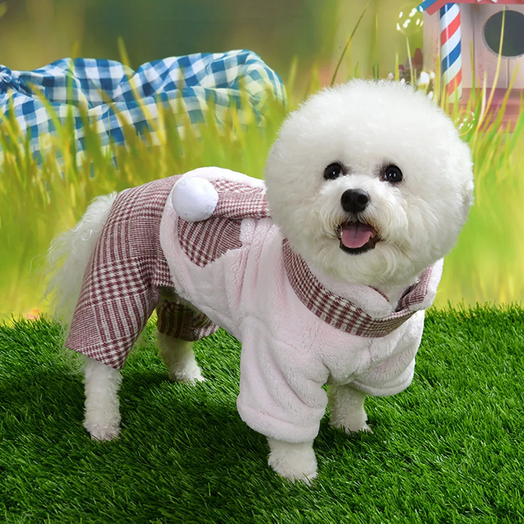 Одежда для собак бархатный утепленный теплый свитшот домашних животных рубашка