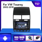 Автомобильный мультимедийный видеоплеер 2din Android с GPS-навигацией для VW Touareg 2002-2010, автомобильное радио с поддержкой SWC BT USB Carplay
