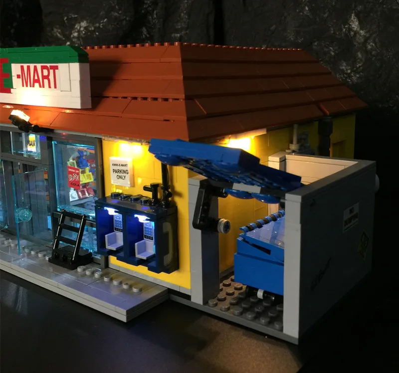 Набор со светодиодной подсветкой 71016 16004 E Mart модель дома конструктор для