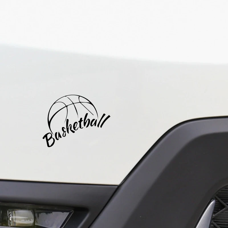 Автомобильные наклейки веселые игры в баскетбол модные ПВХ для украшения