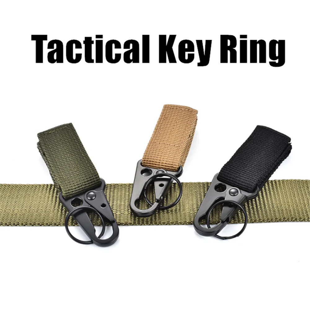 1 шт. вращающаяся ленточная Пряжка карабин автомобильный брелок уличный вешалка