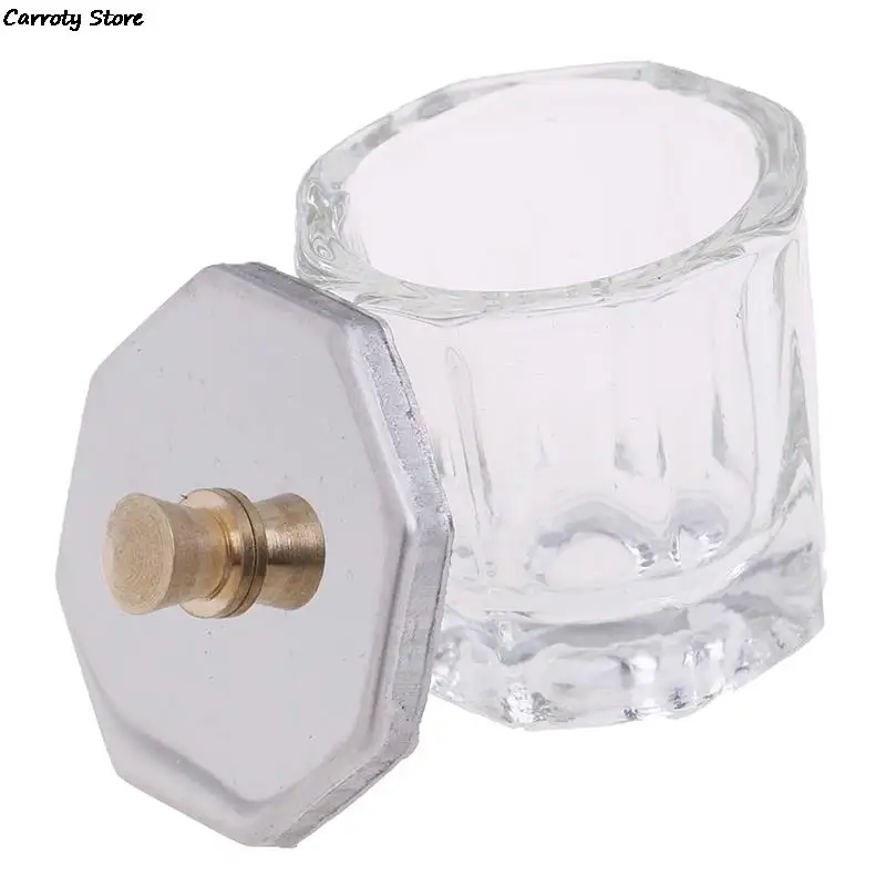 AACAR 1 шт. акриловая пудра жидкие чашки Хрустальное стекло чаша для тарелки с