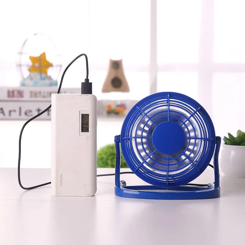 4 дюймовый портативный мини USB Настольный вентилятор лопасти охлаждающий 360