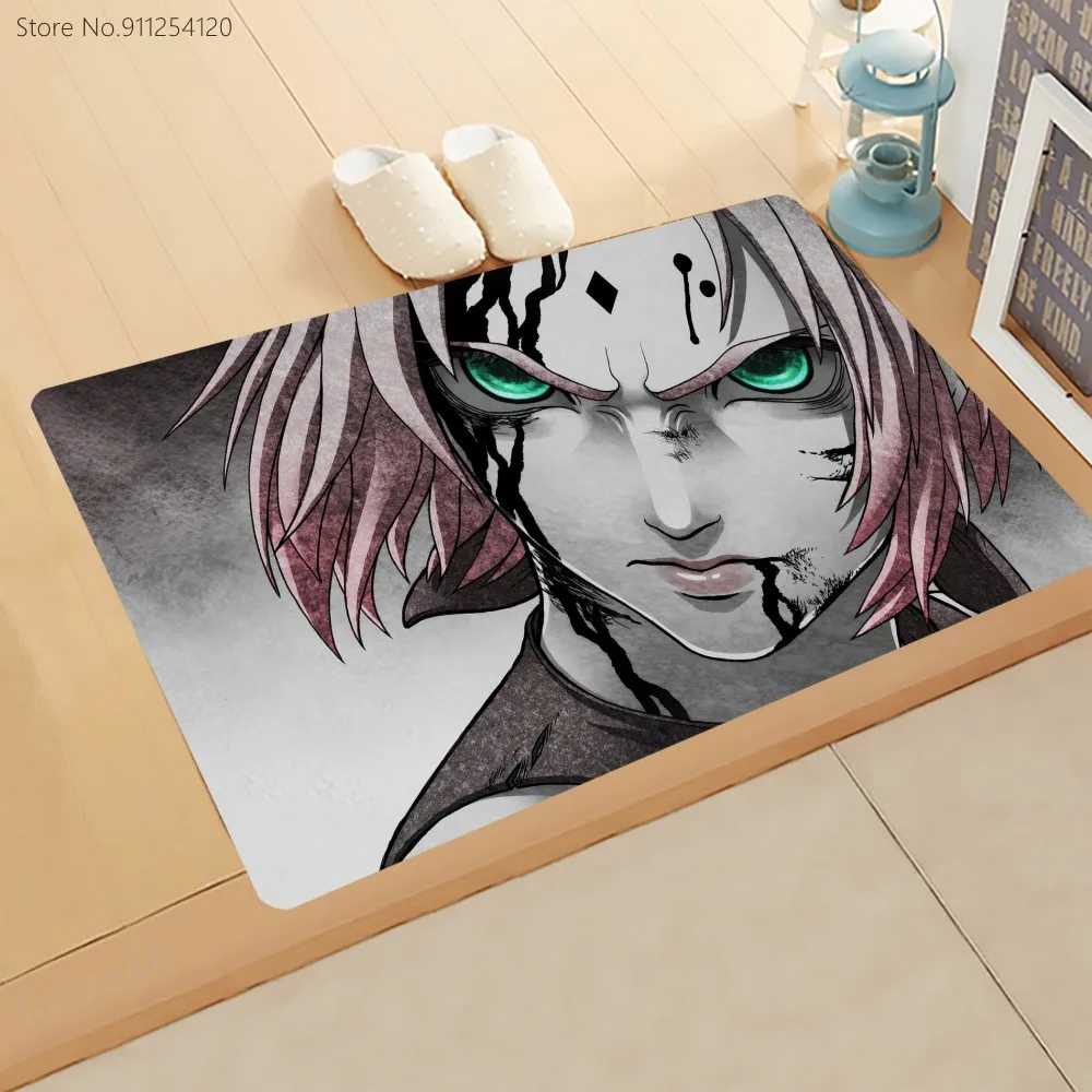 

Anime Naruto Carpet 3D Carpet Non-slip Carpet Dining Room Living Room Area Rugs Cartoon Bathroom Rugs 40x60cm 50x80cm Home Mats