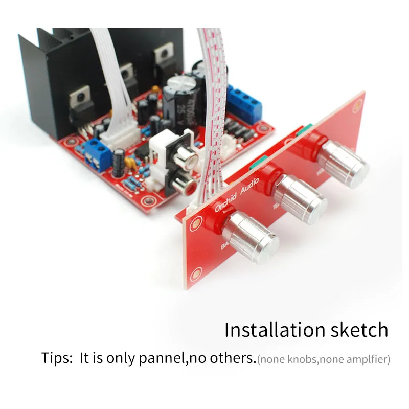 UNISIAN панель усилителя оптической линии потенциометр фиксированная Шасси Панель