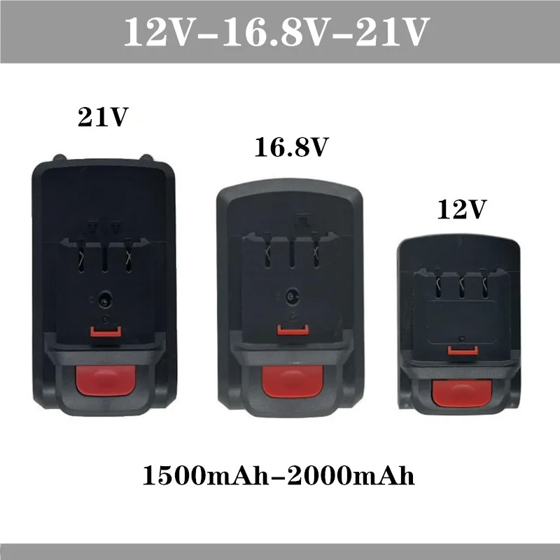 

21V Electric Scissors Lithium Battery 18V Electric Erill Battery 16.8V Rechargeable Battery 12V Battery Pack 18650 Power