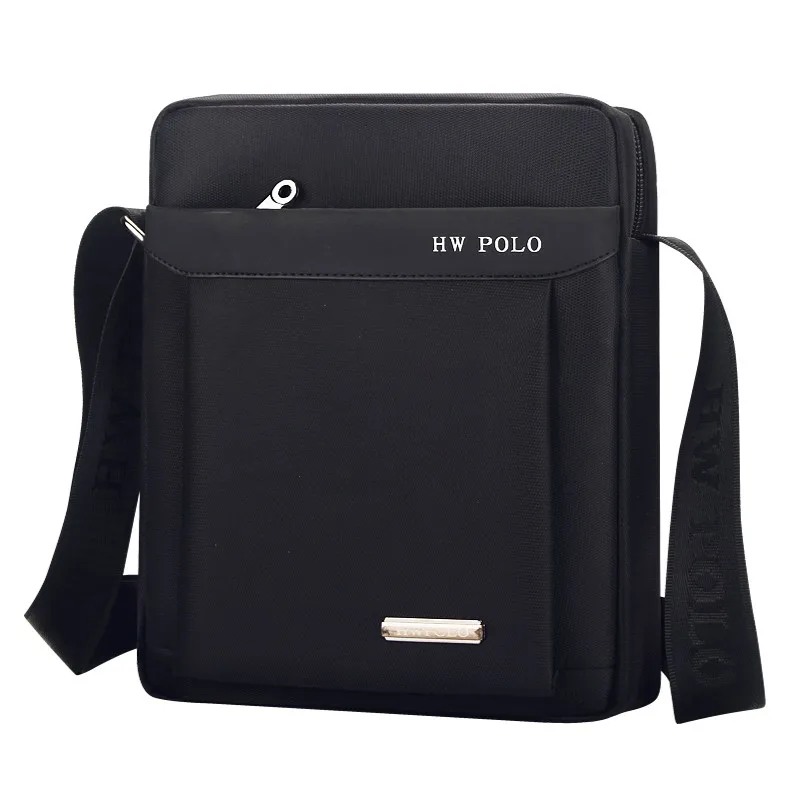 Черный коричневый на молнии Оксфорд бизнес мужская водонепроницаемая