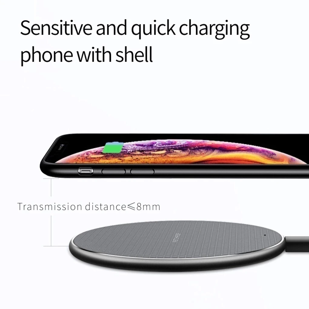 KEPHE Qi Беспроводное зарядное устройство для iPhone 11 Pro 8 X XR XS Max 30 Вт быстрая