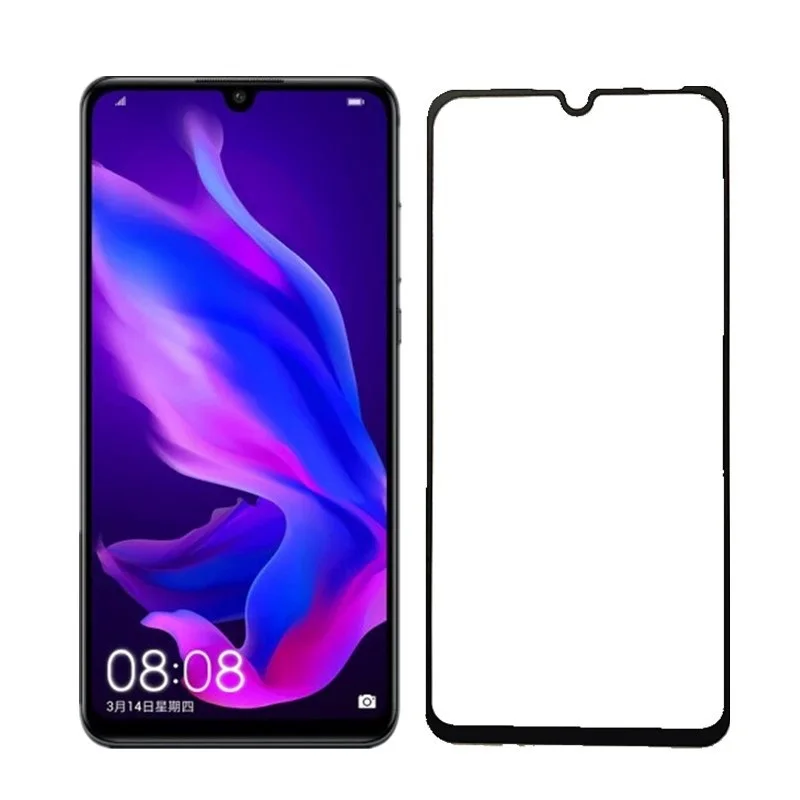 Закаленная Защитная пленка для стекла huawei nova 4e защитная Flim 9H 2 5 круглый край