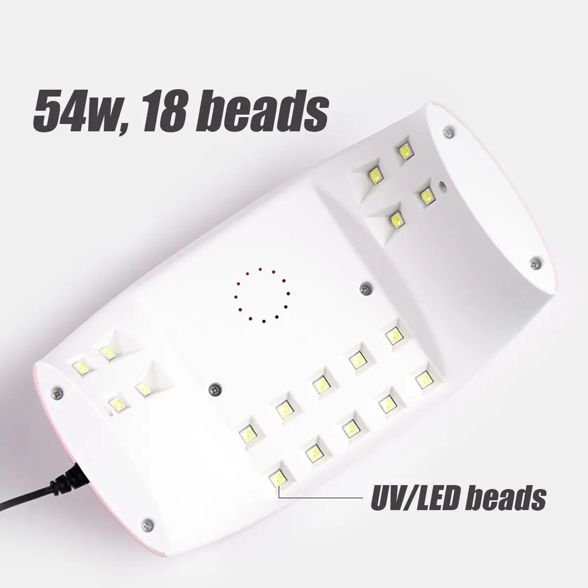 

54W 18 LED Nail UV Dryer Lamp For Gel Varnish Nails Gel Polishing 30S/60S/90S Timing Lamp Nail Dryer For Drying Nail Art Tool