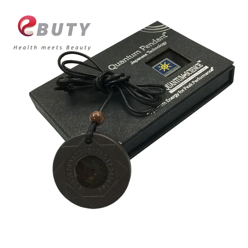 EBUTY новинка подвеска из черной лавы круглые оздоровительные ионы Исцеляющие