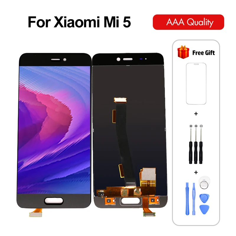 ЖК экран для Xiaomi 5 дигитайзер сенсорного экрана в сборе дисплей MI5 MI 5|mi lcd|display 5xiaomi