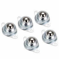 10pcs roller ball transfer bearing caster round durable bull wheel for processing system