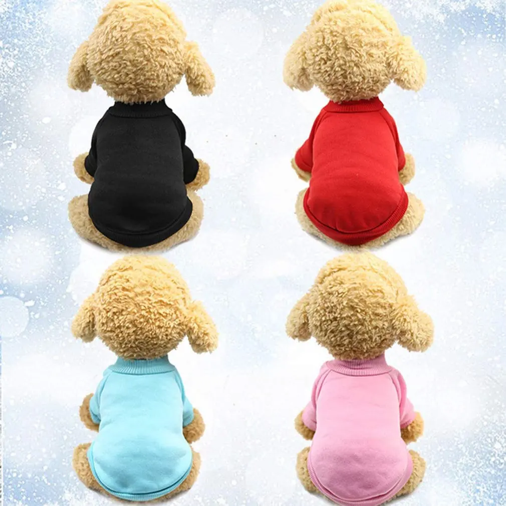 

Dog Sweaters Autumn Winter Pet Puppy Wool Yarn Hoodies For Puppies Pet Dog Clothes Outfit Warm Pet Supplies