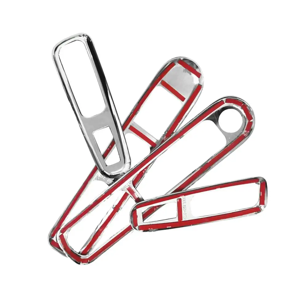 

Chrome Car Door Window Lift Switch Button Cover Trim Fit For Peugeot 3008 2009-2015