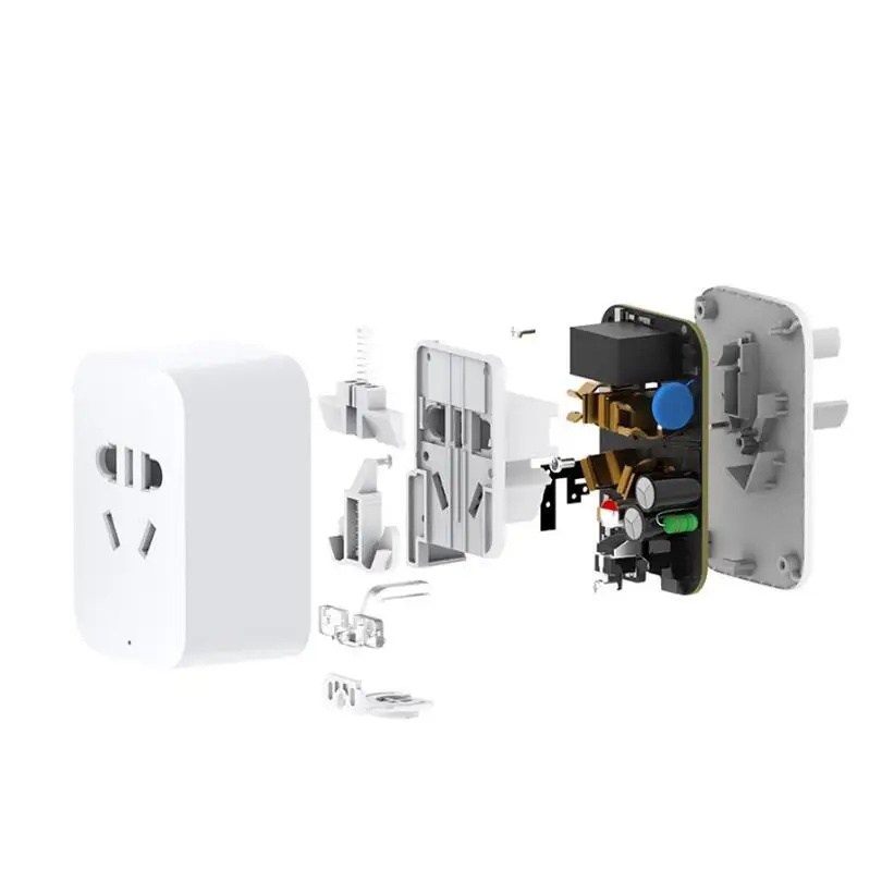 Xiaomi Mijia Smart Socket Plug Bluetooth-compatible gateway Not ZigBee version Wireless Switches Timer WiFi by Mi home APP | Электроника
