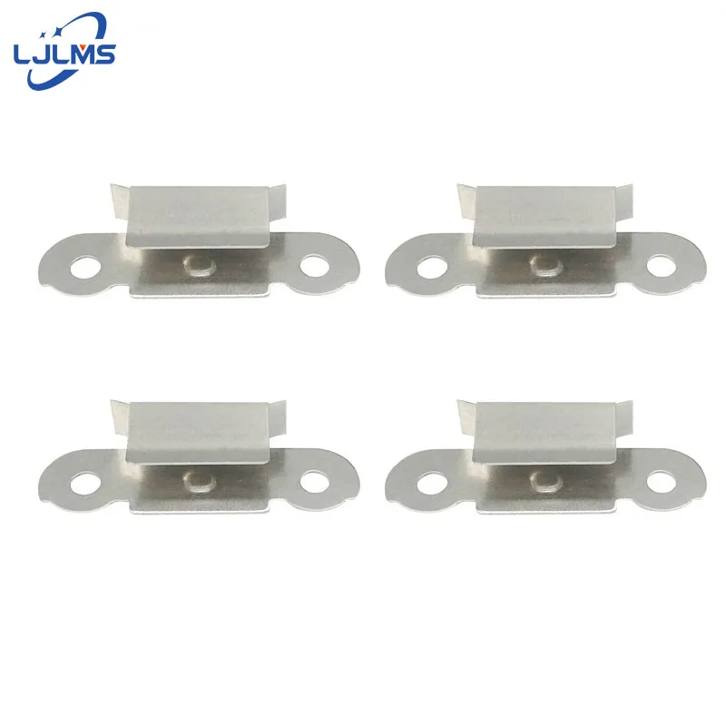 

Stainless Steel Glass Heated Bed Clip 3D Printers Parts For UM3 UM2 Build Platform Glass Retainer Clamp 3d printer Accessories