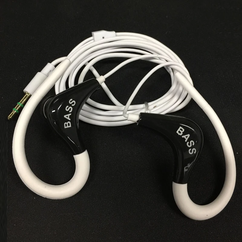 Наушники с шумоизоляцией спортивные наушники микрофоном ушные крючки проводные