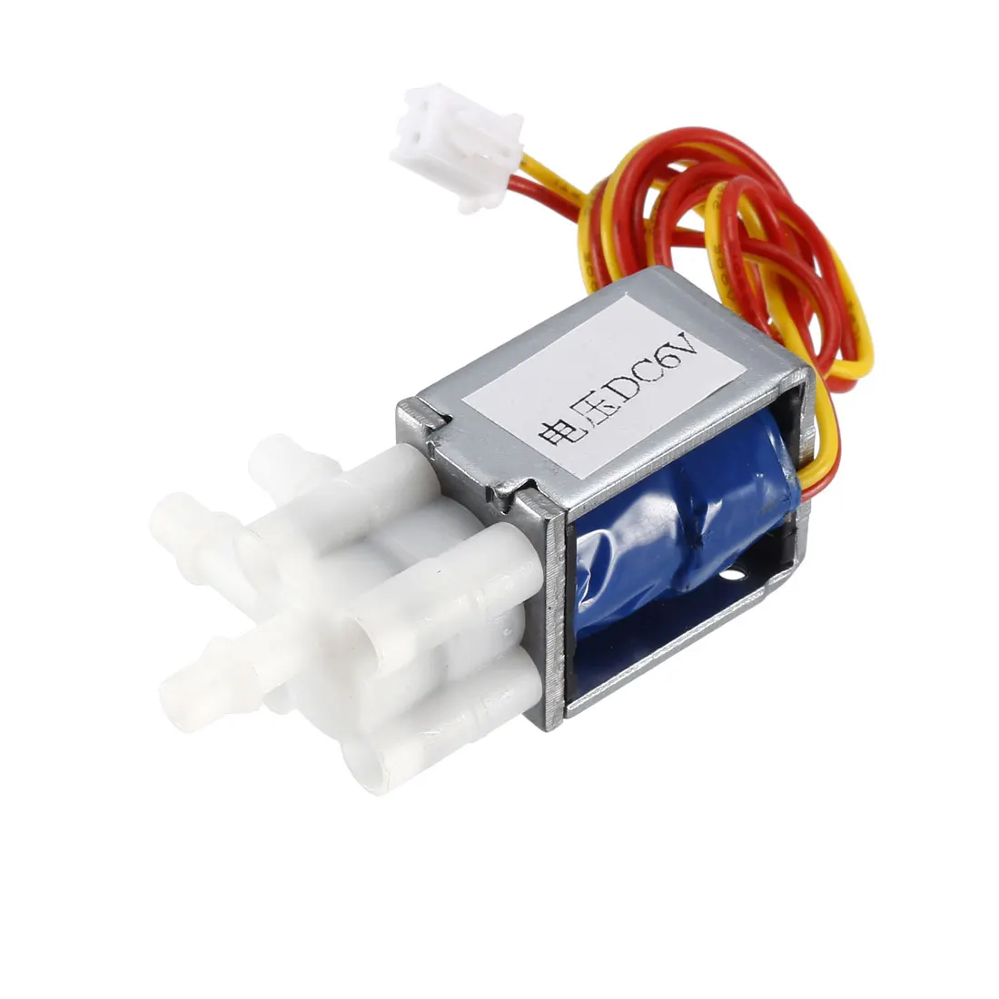 

uxcell 1 Pcs Mini Solenoid Valve 2 Position 3 Way Normally Open DC6V 0.2A Water Air Solenoid Valve for Gas Valve, Pump