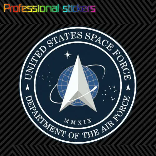 

United States Space Force Seal Sticker Die Cut Vinyl Ussf for Car, Laptops, Motorcycles, Office Supplies
