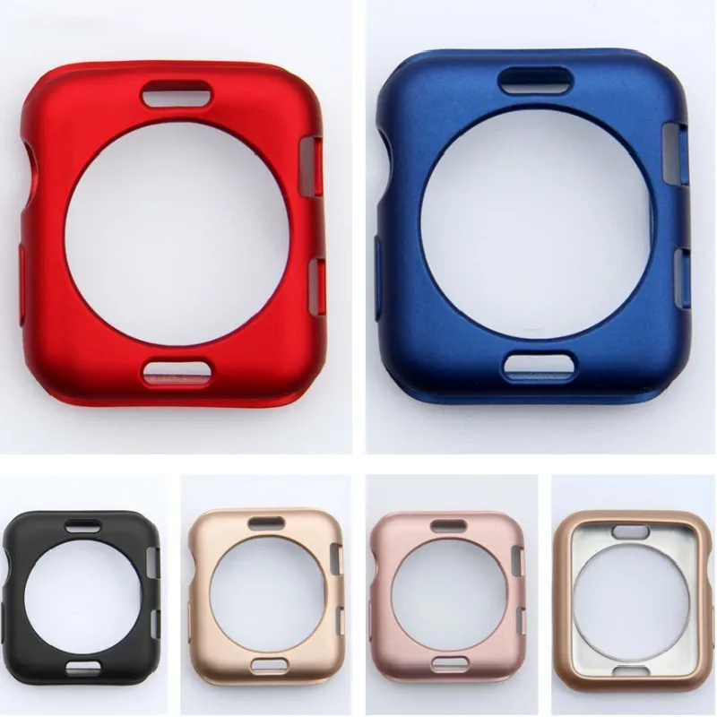 Защитный чехол для Apple Watch мягкий из ТПУ 5 4 3 2 1 38 42 44 40 мм|Часы Чехлы| |
