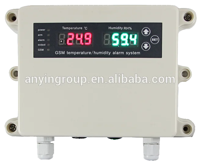 

Gsm security system external sensor digital temperature thermostat controller with humidity controller