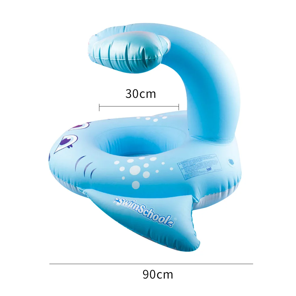 

Baby Swim Seat Whale Shaped Safe Swimming Pool Water Inflatable Toys Float Ring Swimming Portable Outdoor Elements