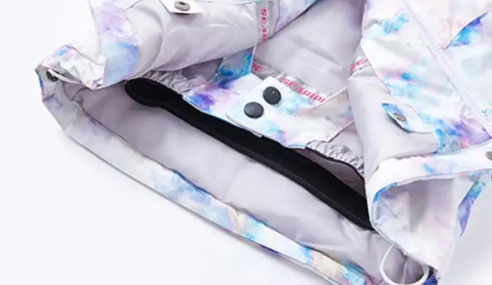 

Winter Overall Children Thicker Warm Print Snow Wear Hooded Outerwear Kids Clothing Down Cotton Jacket For Boys Girls A687