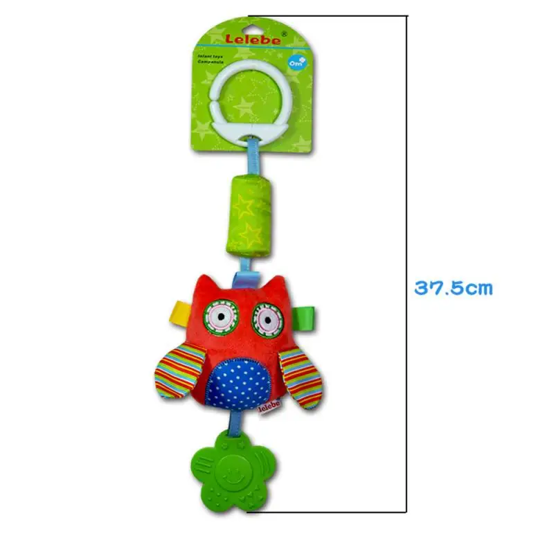 Baby Rattle Toys Stroller Lathe Car Seat Cot Hanging Animal Plush Toy Toddler Play Travel Newborn Infant Early Educational Games | Игрушки и