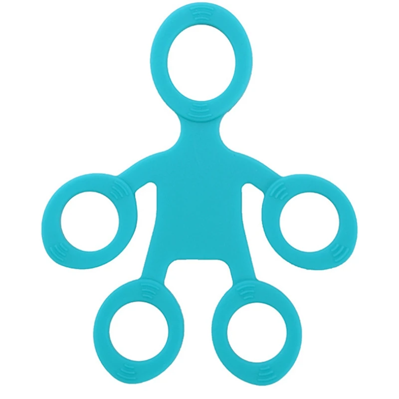 

6PCS Counting Grip Finger Rally Grip Ball Grip Finger Force Rally Ring Hand Fitness Equipment