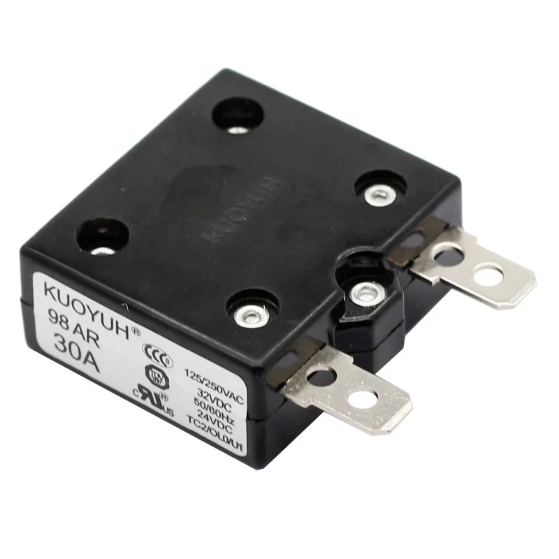 Kuoyuh 98AR series 5A 10A 15A 20A 25A 30A 40A 50AMotor защита термопереключатель автоматический