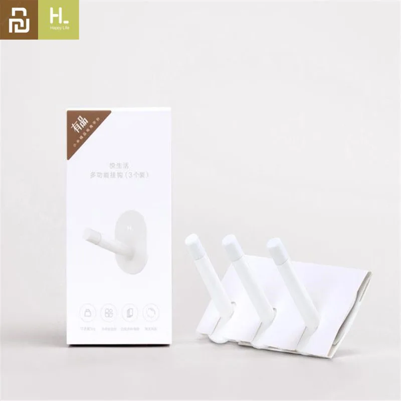 Настенные крючки Xiaomi Youpin HL маленькие клейкие многофункциональные настенная