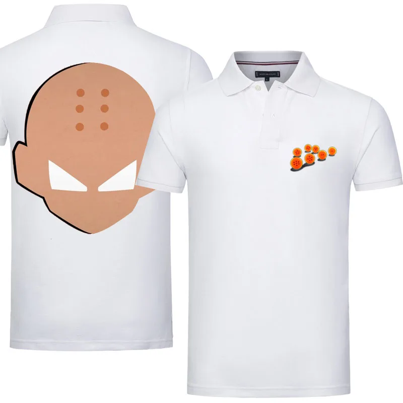 

Casual Polo Shirts Men Funny Print Black Polo Short Sleeve Mens Designer Polos Homme XXXL Poloshirt Brand Fashion Custom Logo