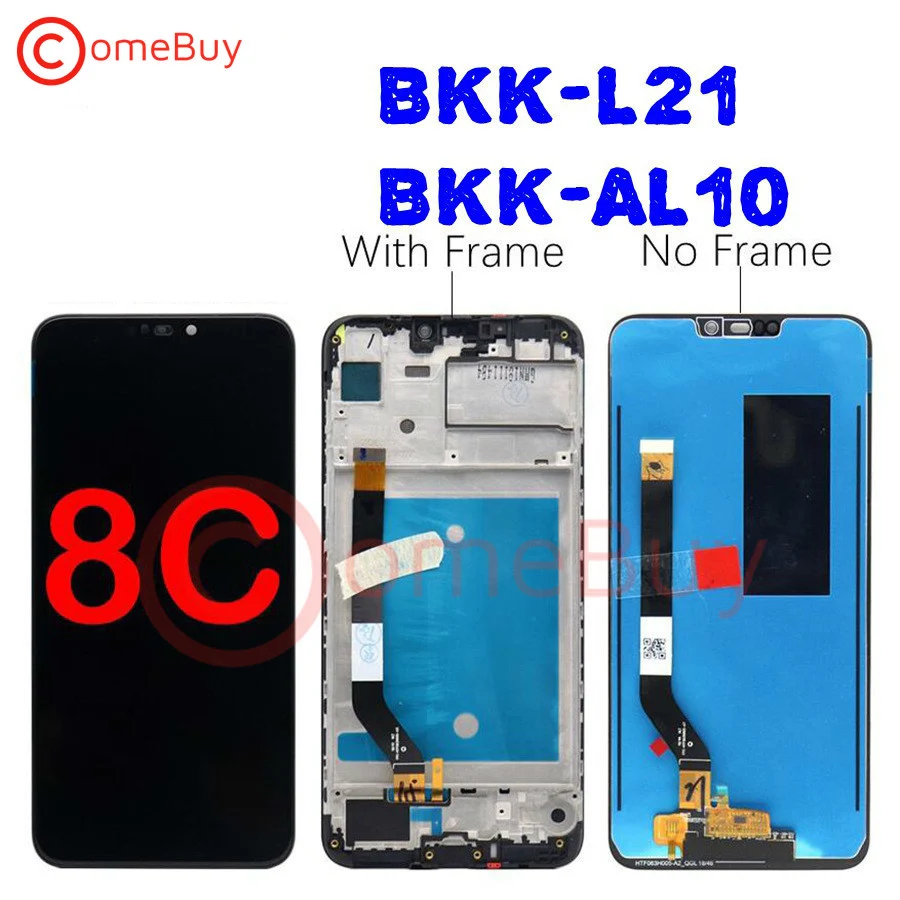 Comebuy с ЖК дисплеем для Huawei Честь 8C дисплей сенсорный экран дигитайзер сборки