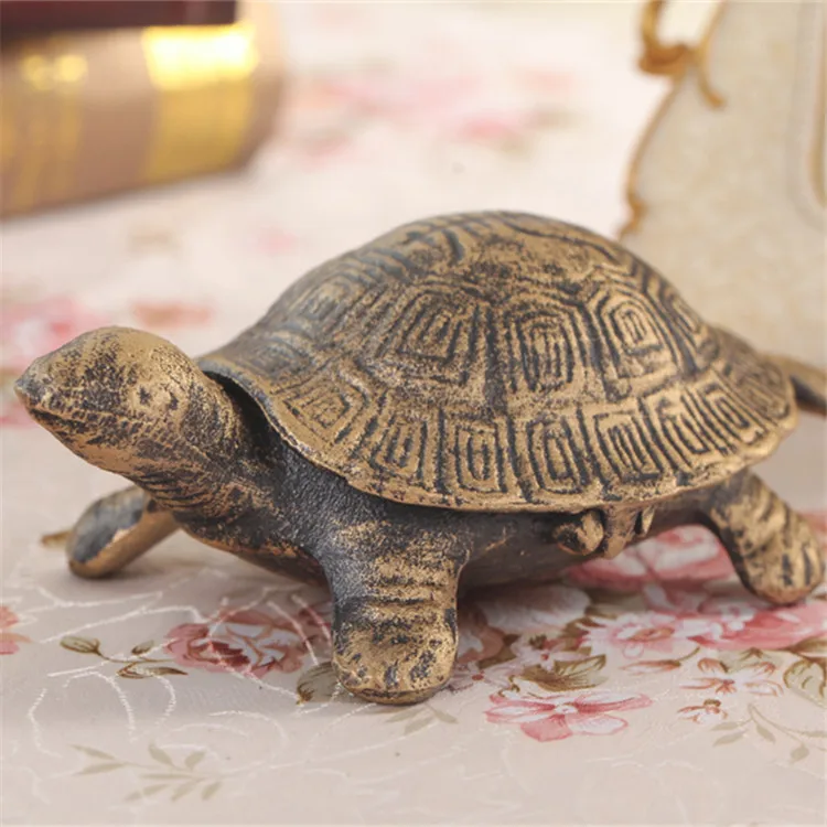Чугунная пепельница в форме черепахи для сигар декоративные пепельницы сигарет