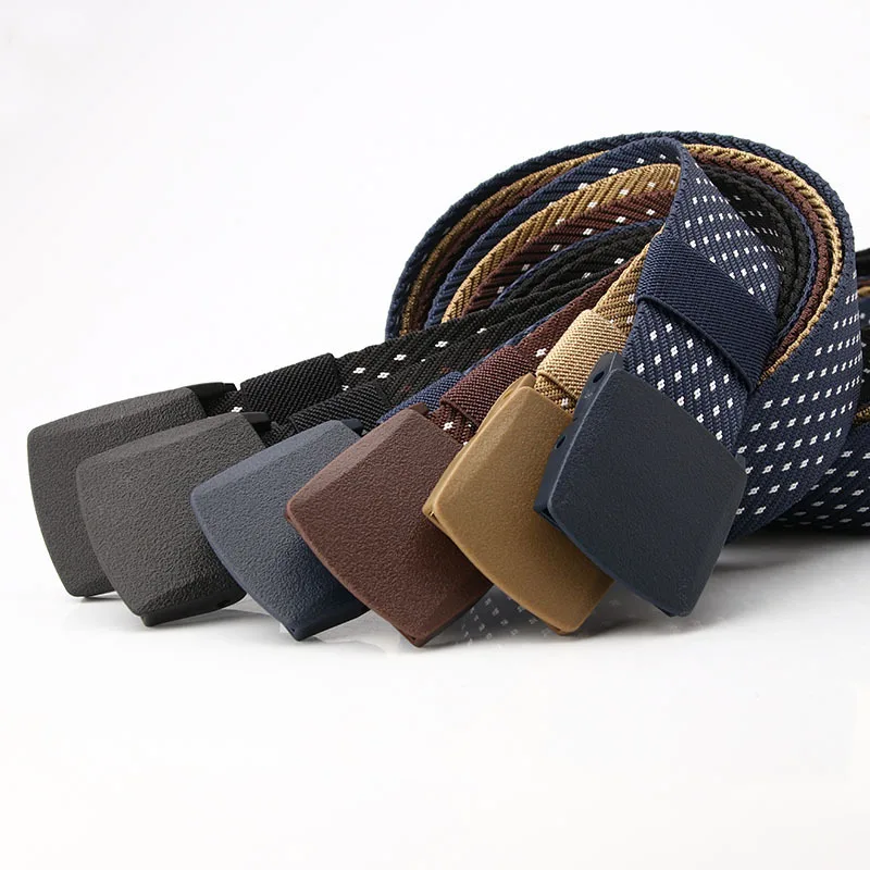 

MY12 Women's canvas belt for men's leisure, comfortable, breathable and versatile belt for students' outdoor sports military