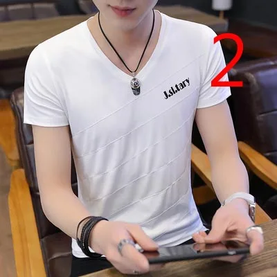 

Men's short sleeves have a half-sleeve men's t-shirt tide