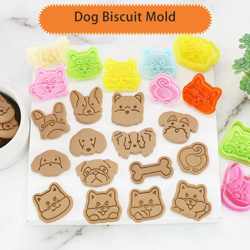Милая мультяшная форма для печенья в форме собаки домашнего питомца щенка