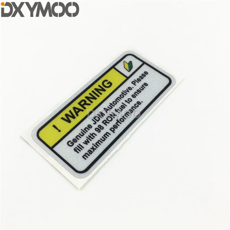 

2 шт. автомобильные 98 Рон топливо Подлинная Максимальная производительность наклейки виниловая лента велосипед наклейка на мотоцикл бампе...