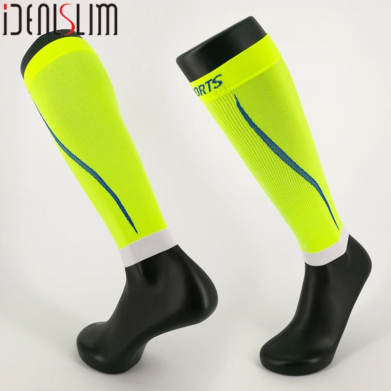 IDEALSLIM 1 пара медицинские компрессионные рукава для варикозного расширения вен для мужчин и женщин дышащие гольфы носки medias de compresion - Цвет: Зеленый