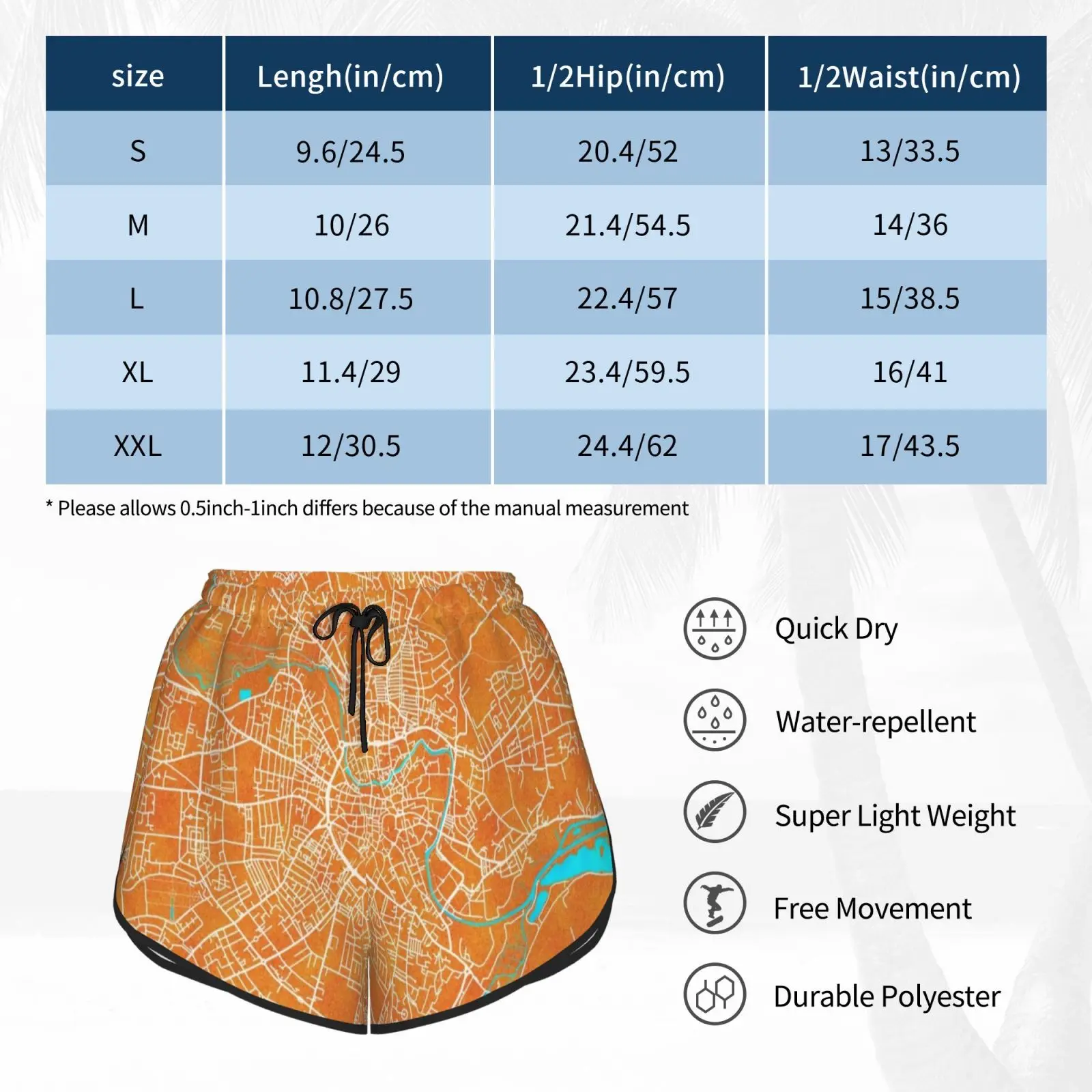 

Norwich England Gold Blue City Map Swim Shorts Women Beach Shorts Norwich England Gold Blue City Map Grey