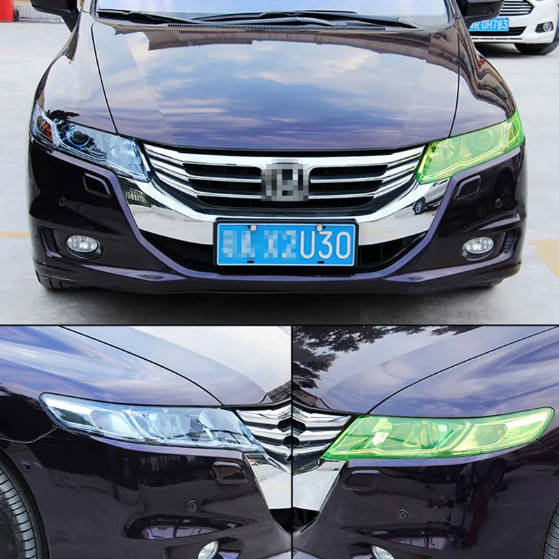 VEHEMO 30*120 см автомобильная лампа Recolor пленка оптический прозрачный липкий головной