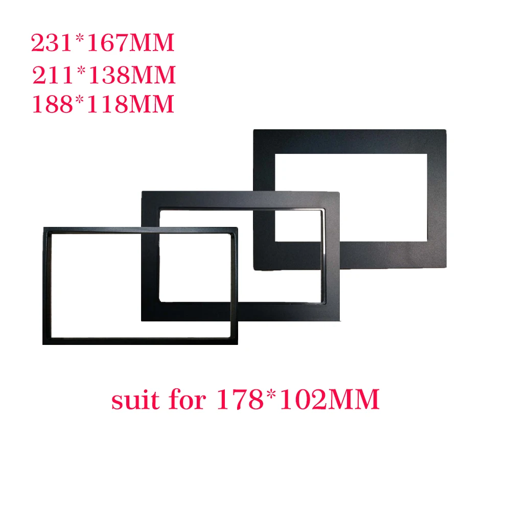 Рамка 2 Din автомобильный радиоприемник MP5 комплект монтажных аксессуаров