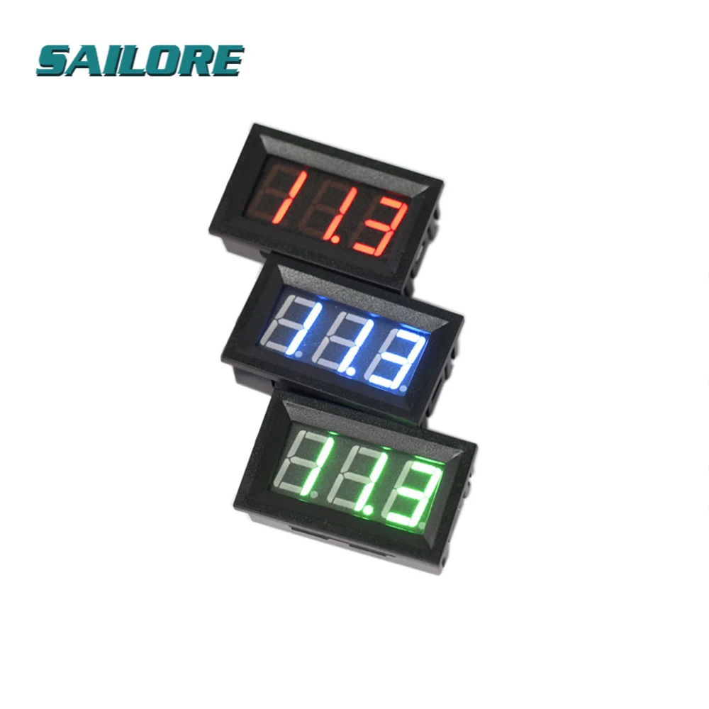 

12V Indicator Display Monitor Battery Capacity LED Tester Digital Voltmeter Parameter DIY Kit ACID Lead Batteries Indicator