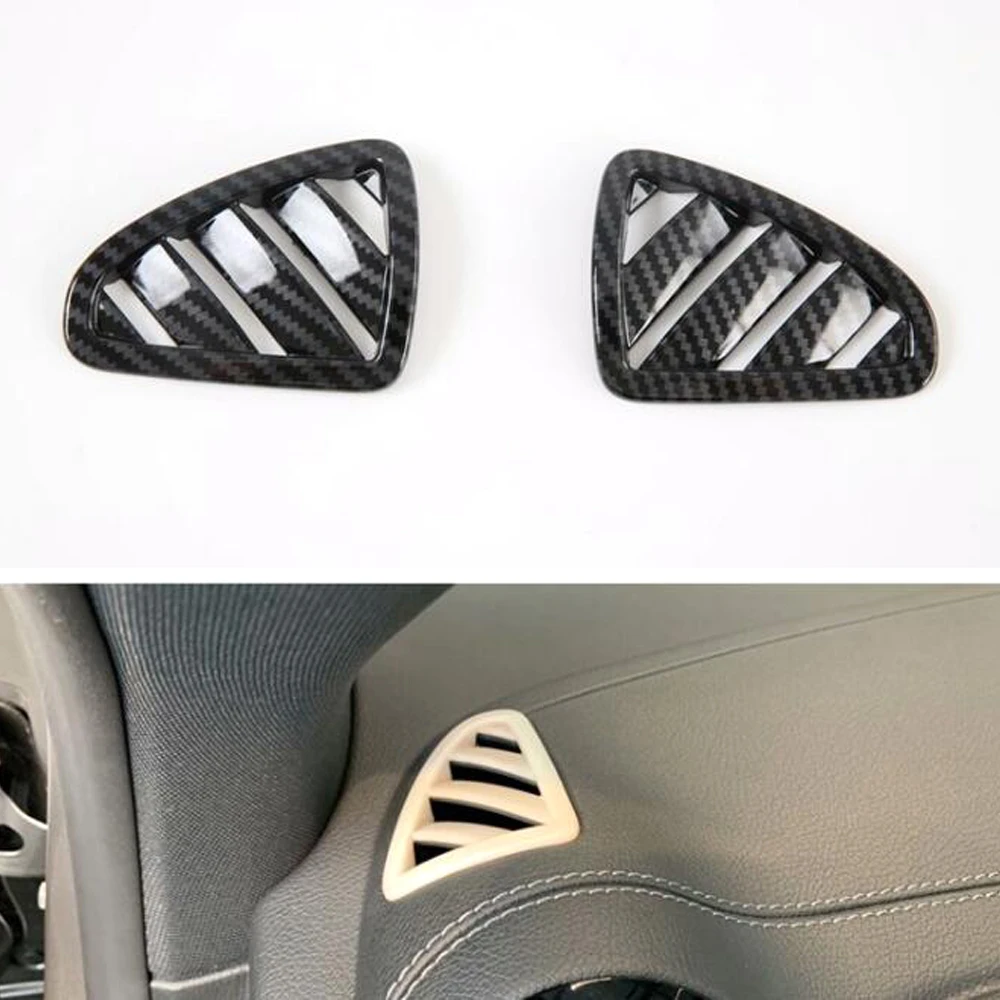 

Для Mercedes BENZ GLA 2020, боковая панель приборной панели автомобиля, вентиляционная рамка, отделка, Стайлинг, ABS формование, 2 шт.