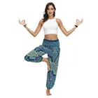 Женские повседневные свободные штаны для йоги, индийские разноцветные мешковатые штаны в стиле бохо, Аладдин, шаровары, бесшовные леггинсы, шаровары #40
