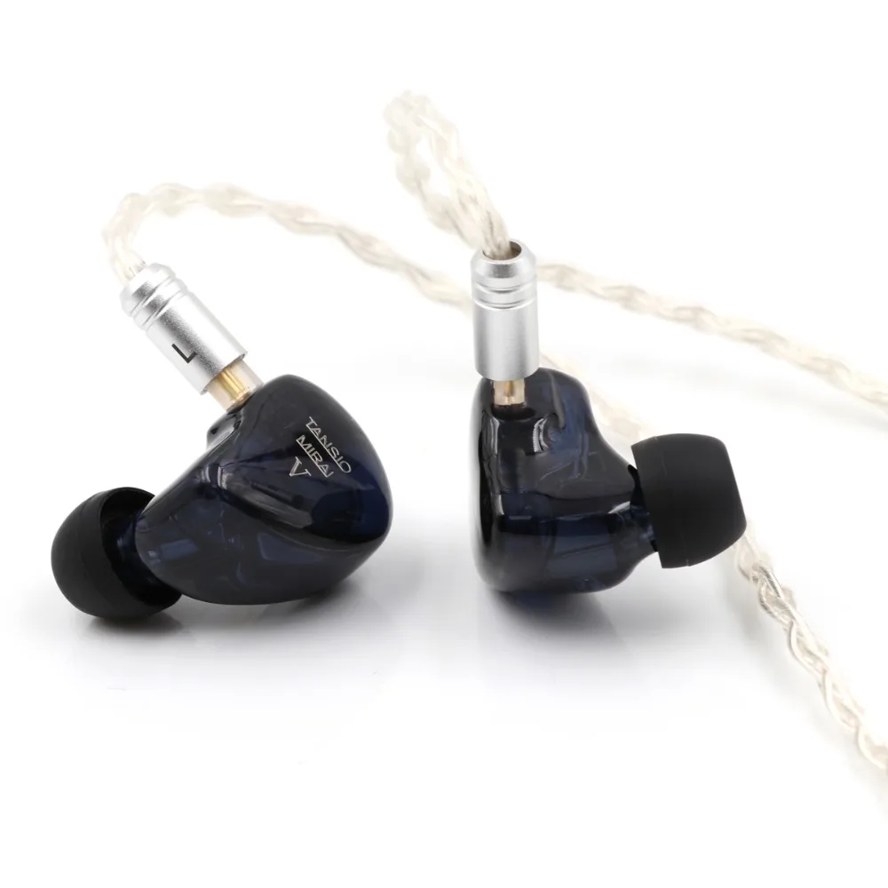 TANSIO Mirai TSMR-5 5BA Ноулз драйвер HiFi наушники-вкладыши с 3 Переключатель настройки, 2Pin 0,78 мм съемный кабель IEMs
