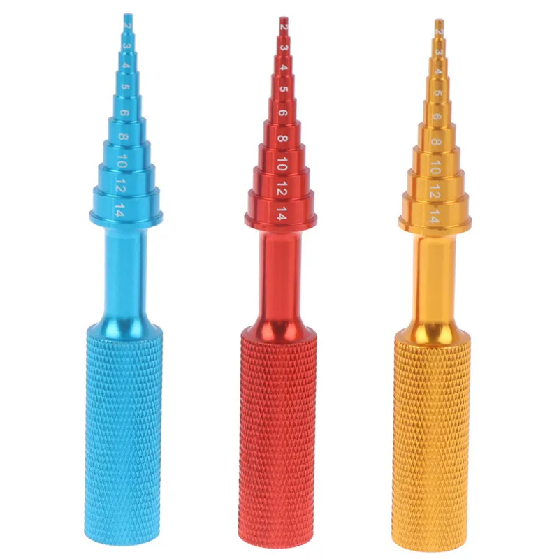 

Aluminum Alloy Bearing Steering Hub Carrier Disassembly Remove Installer Tool 2-14mm for HSP Tamiya HPI Kyosho RC Car Model